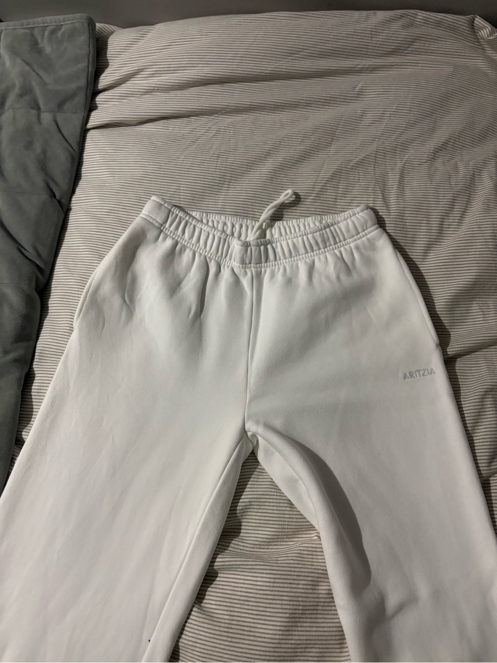 White Aritzia Sweatpants
